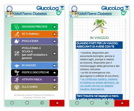 App diabete bambini