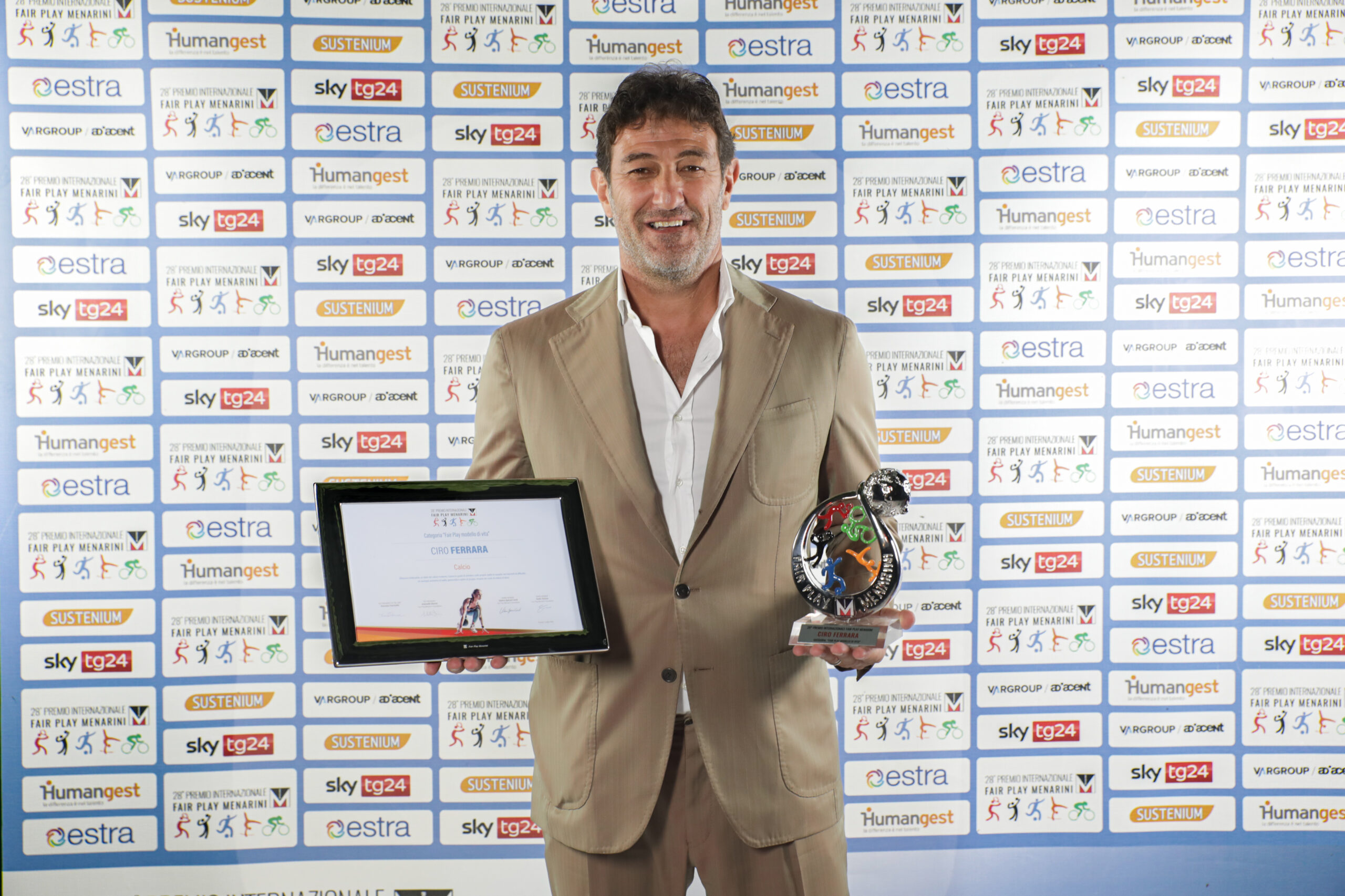 CIRO FERRARA - “FAIR PLAY MODELLO DI VITA”