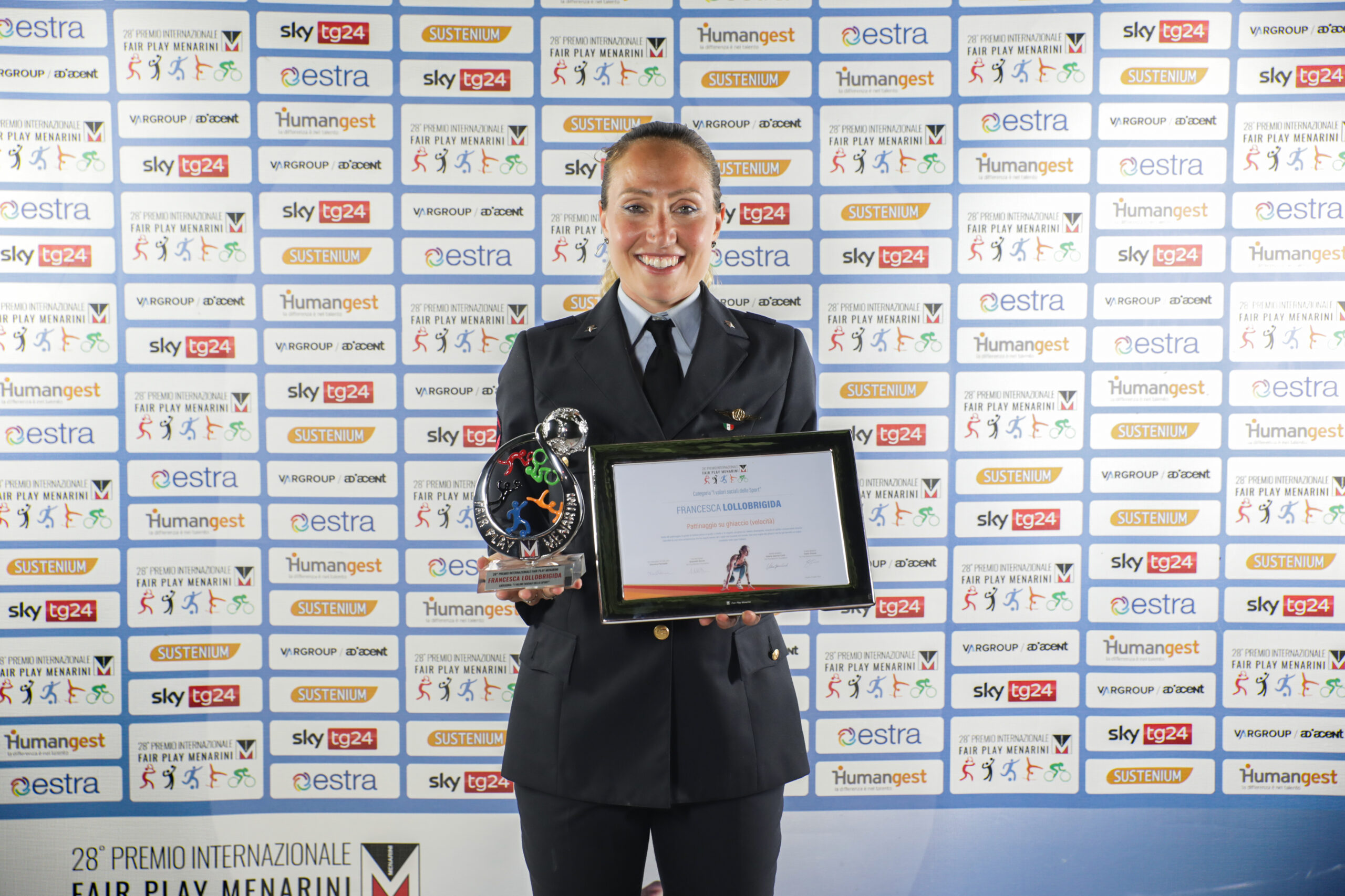 FRANCESCA LOLLOBRIGIDA - “I VALORI SOCIALI DELLO SPORT”