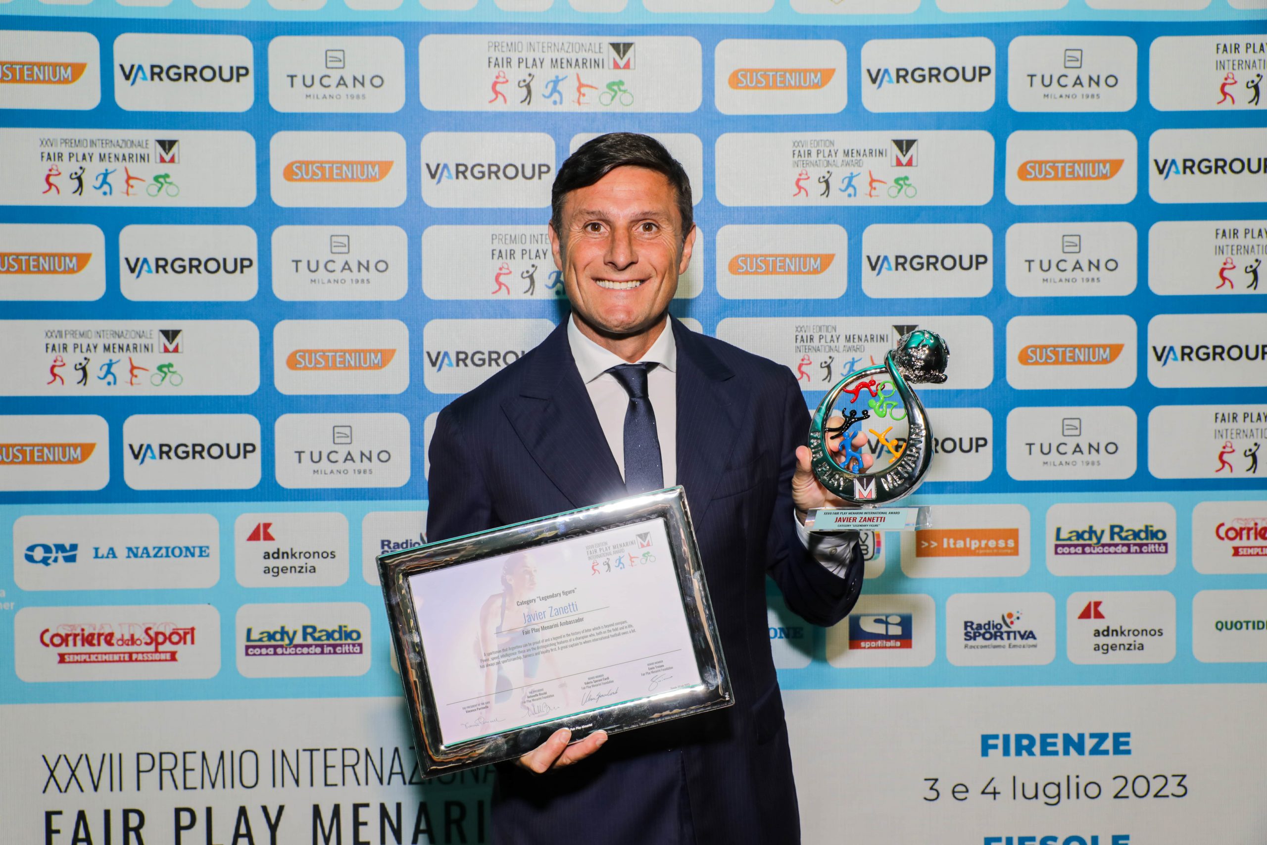 JAVIER ZANETTI, Categoria “Personaggio mito”