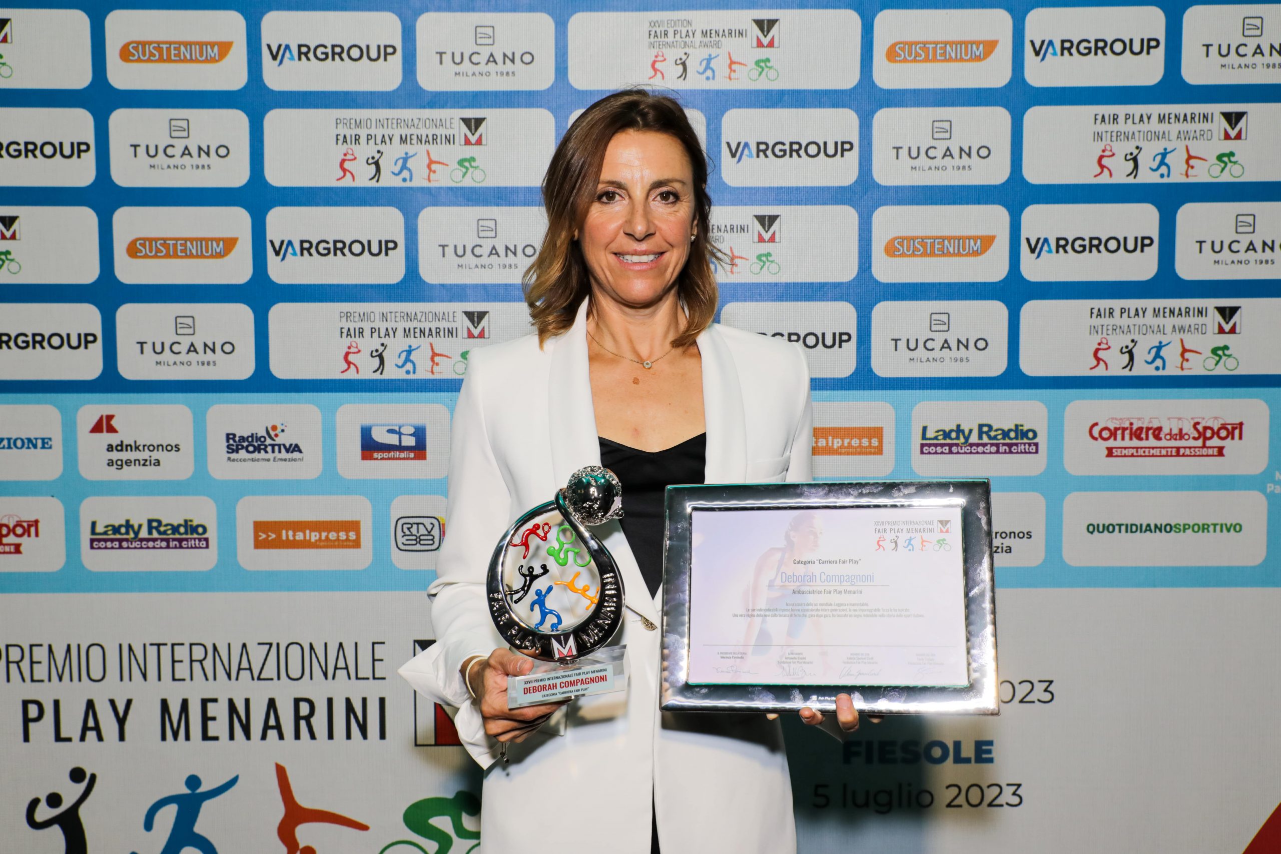 DEBORAH COMPAGNONI, Categoria “Carriera Fair Play”