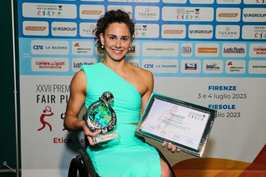 GIULIA GHIRETTI, Categoria “Lo sport oltre lo sport” – SUSTENIUM Energia e Cuore