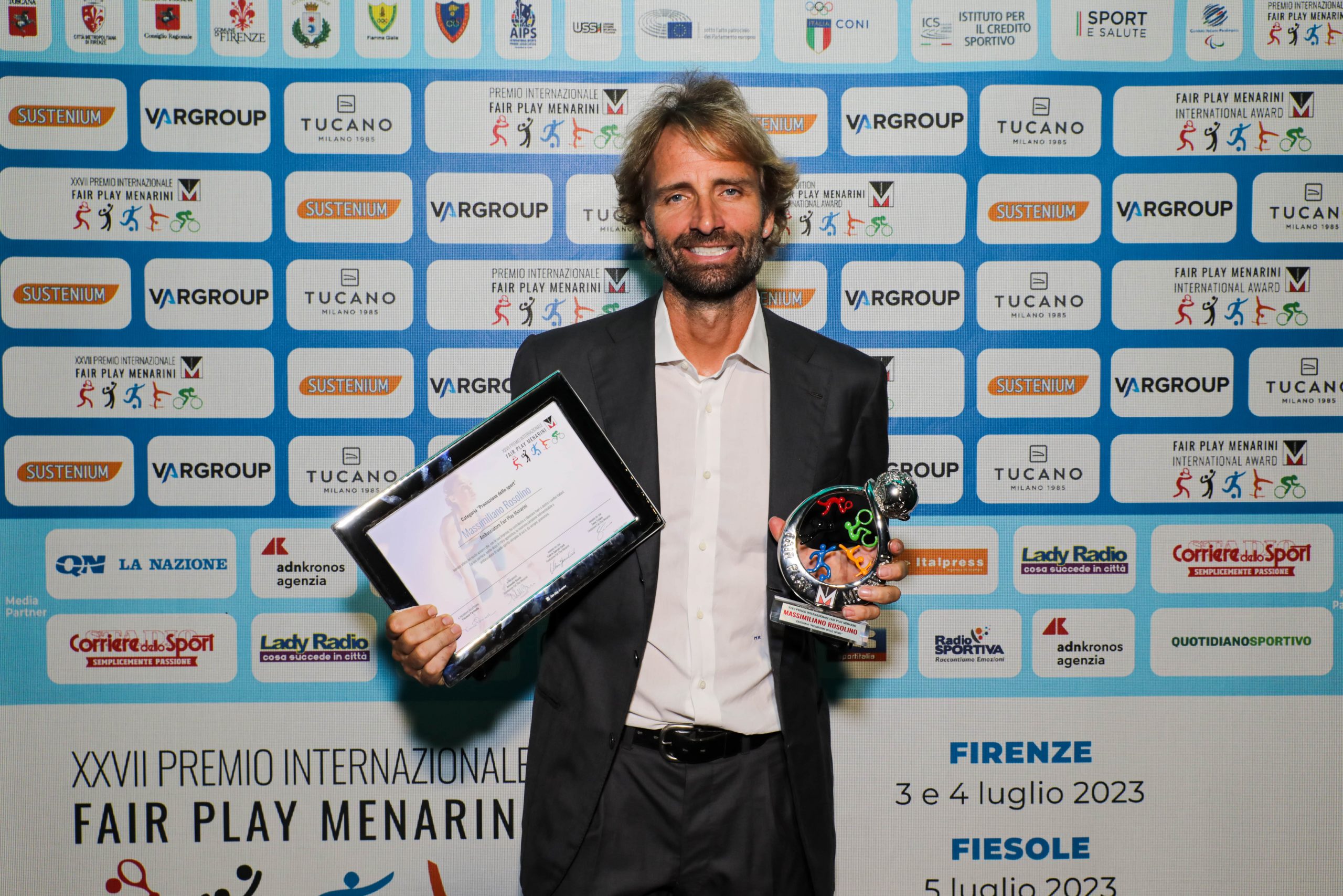 MASSIMILIANO ROSOLINO, Categoria “Promozione dello Sport”