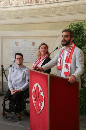 Samuele Cini, Valeria Speroni Cardi e Cosimo Guccione